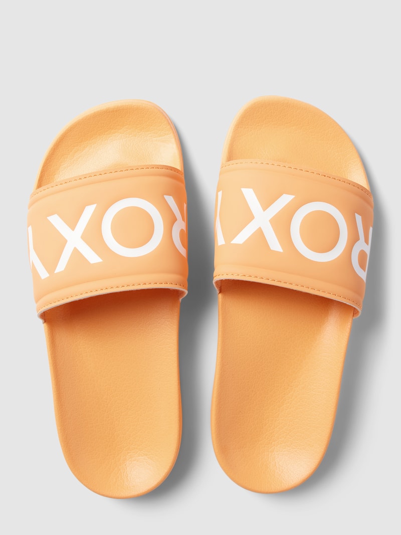 Slides mit Label-Detail Modell 'SLIPPY' in orange