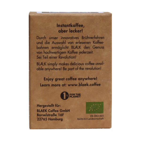 BLAEK NO.3 - Kaffee