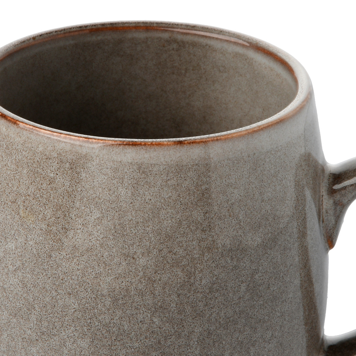 Tasse mit Effektglasur