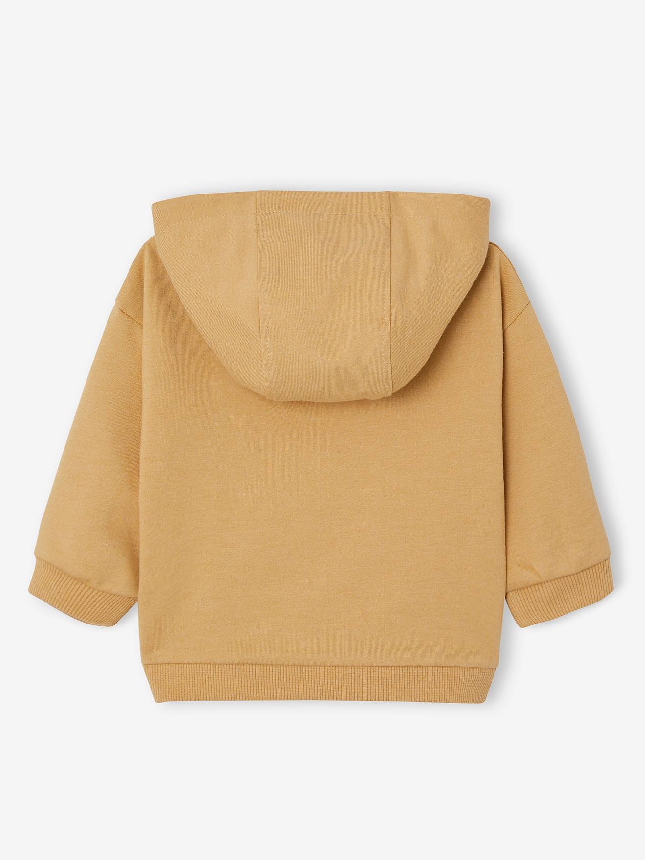 Vertbaudet Baby Kapuzensweatshirt - gelb