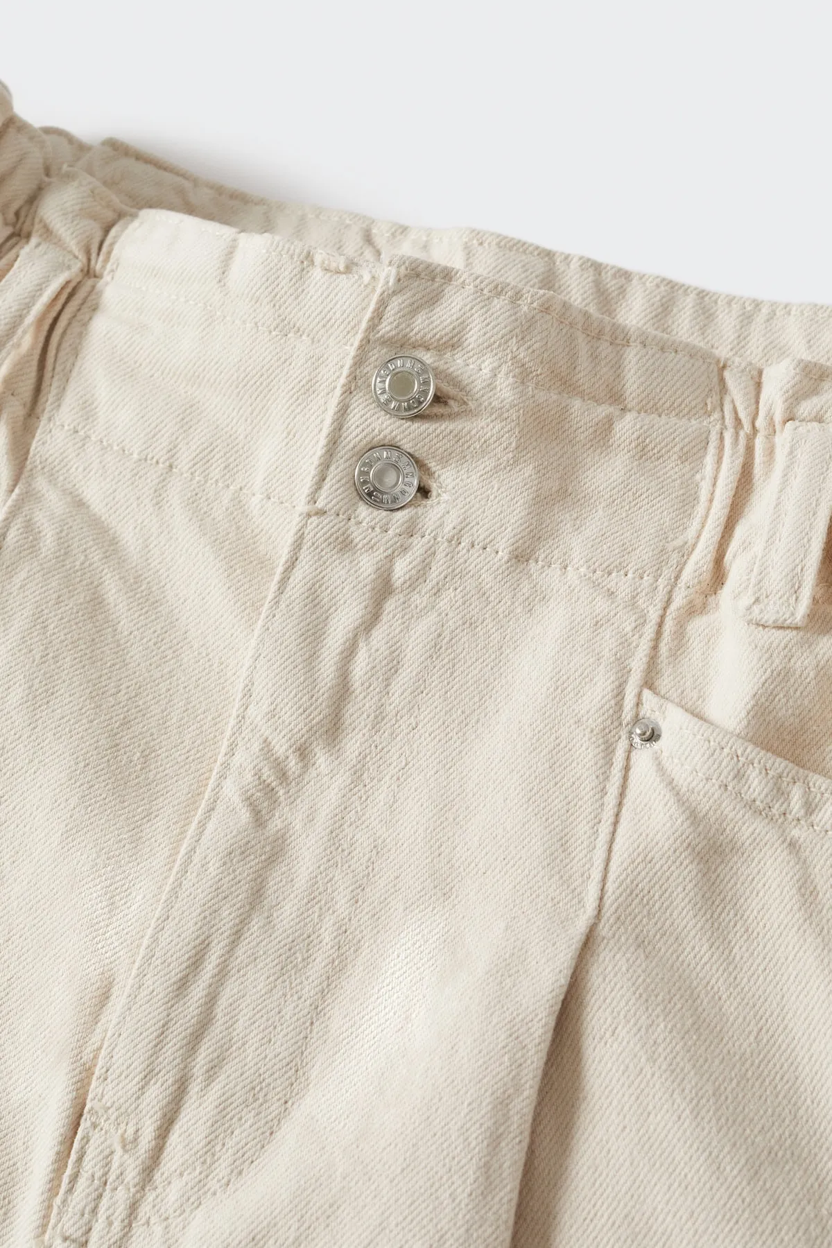 MANGO  Ecru Damen Shorts & Bermuda 37020079
