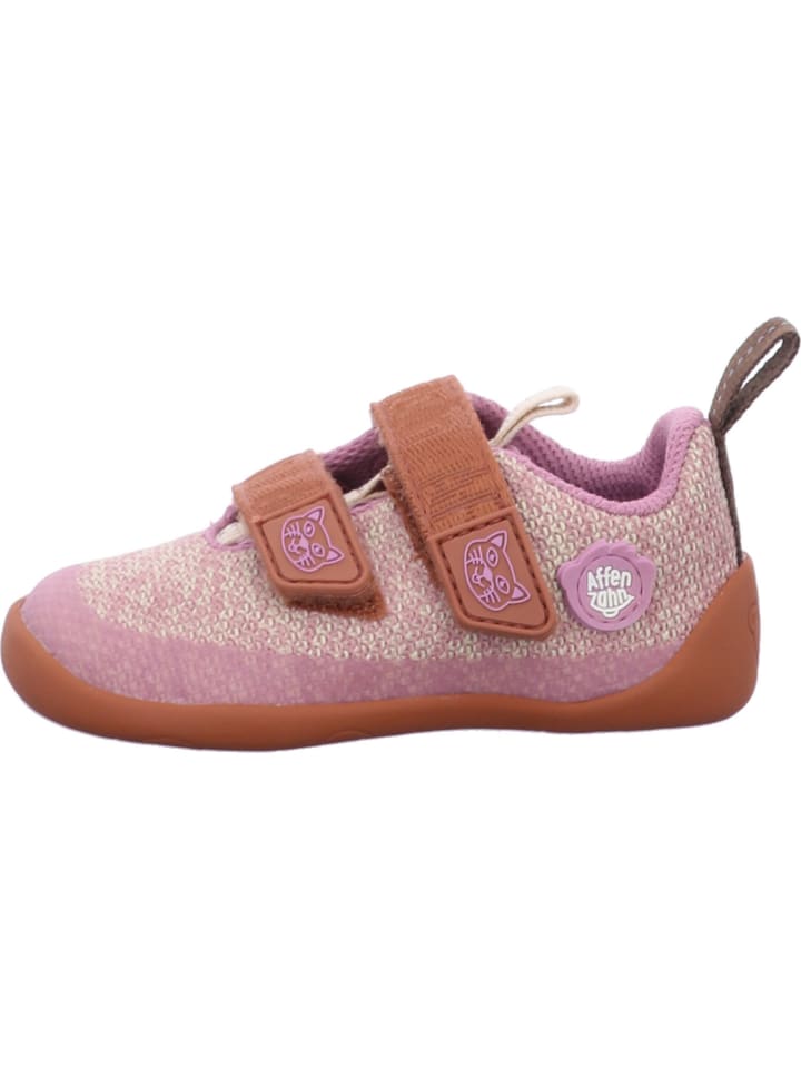 Affenzahn Jungen- Halbschuhe Halbschuh Knit Happy Katze in Beige günstig kaufen