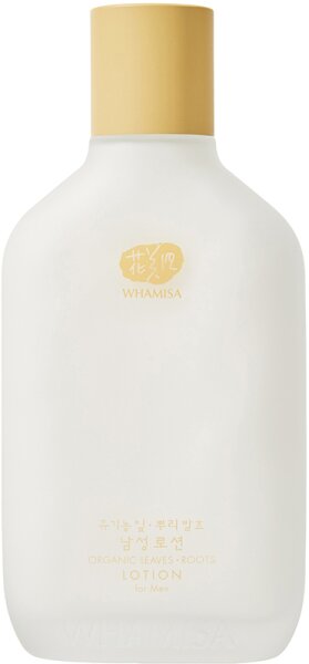 WHAMISA Organic Leaves·Roots Lotion for Men Gesichtslotion