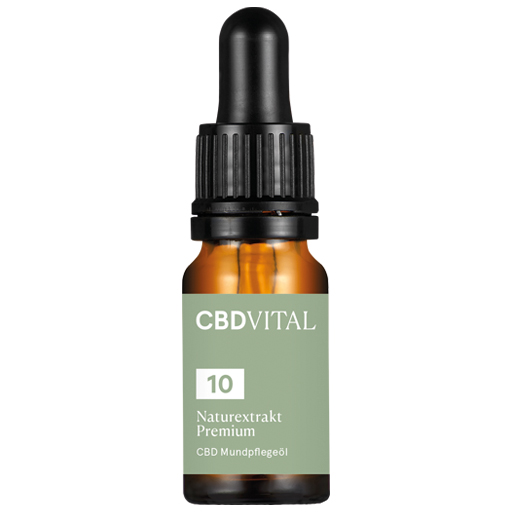 CBD 10% Mundpflegeöl Naturextrakt Premium Tropfen  10 ml  Tropfen