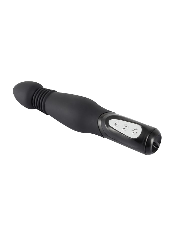 You2Toys Analplug mit Stoßfunktion Thrusting Anal Vibe in schwarz günstig kaufen 23,5