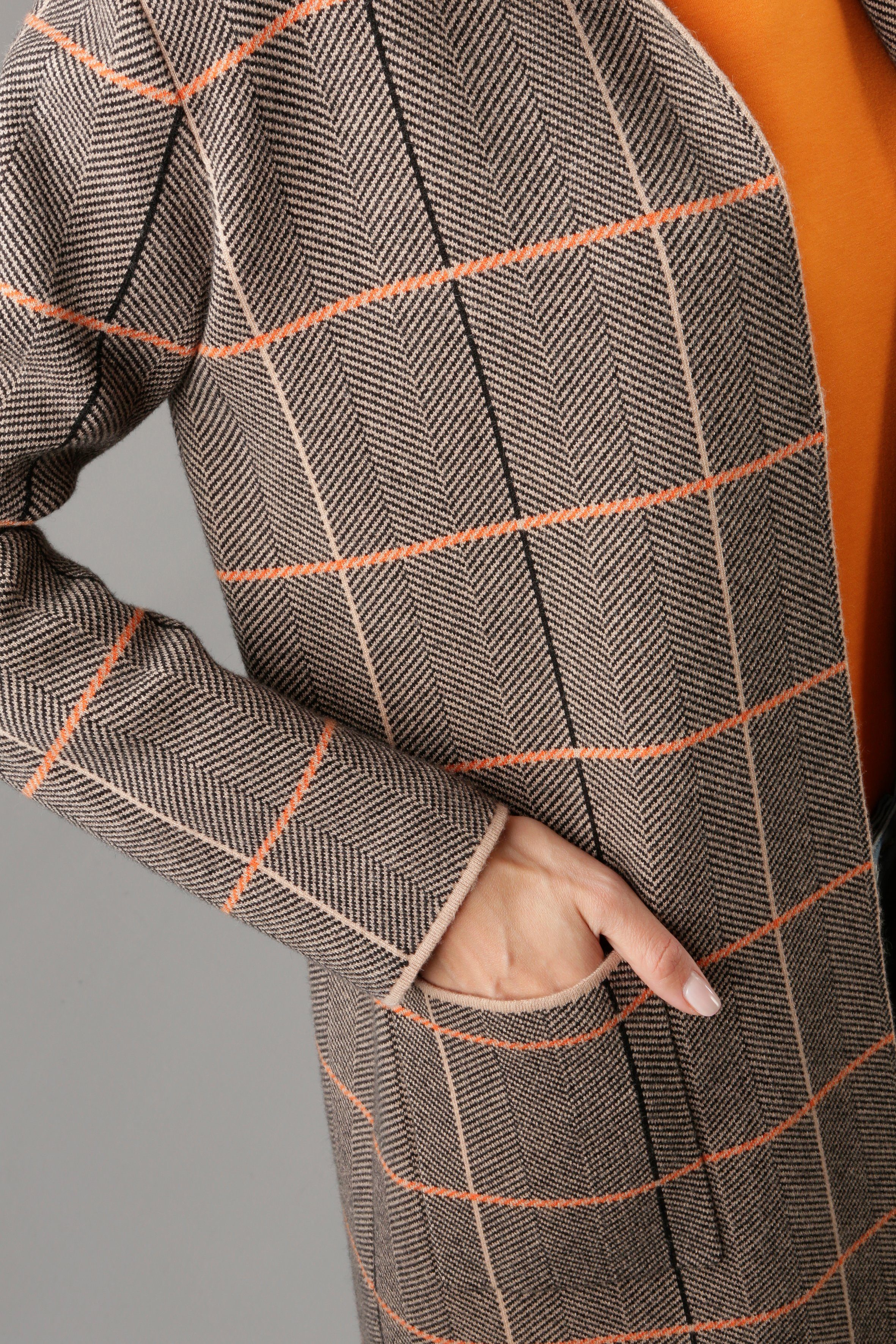 Aniston SELECTED Longblazer aus weicher Feinstrick-Qualität