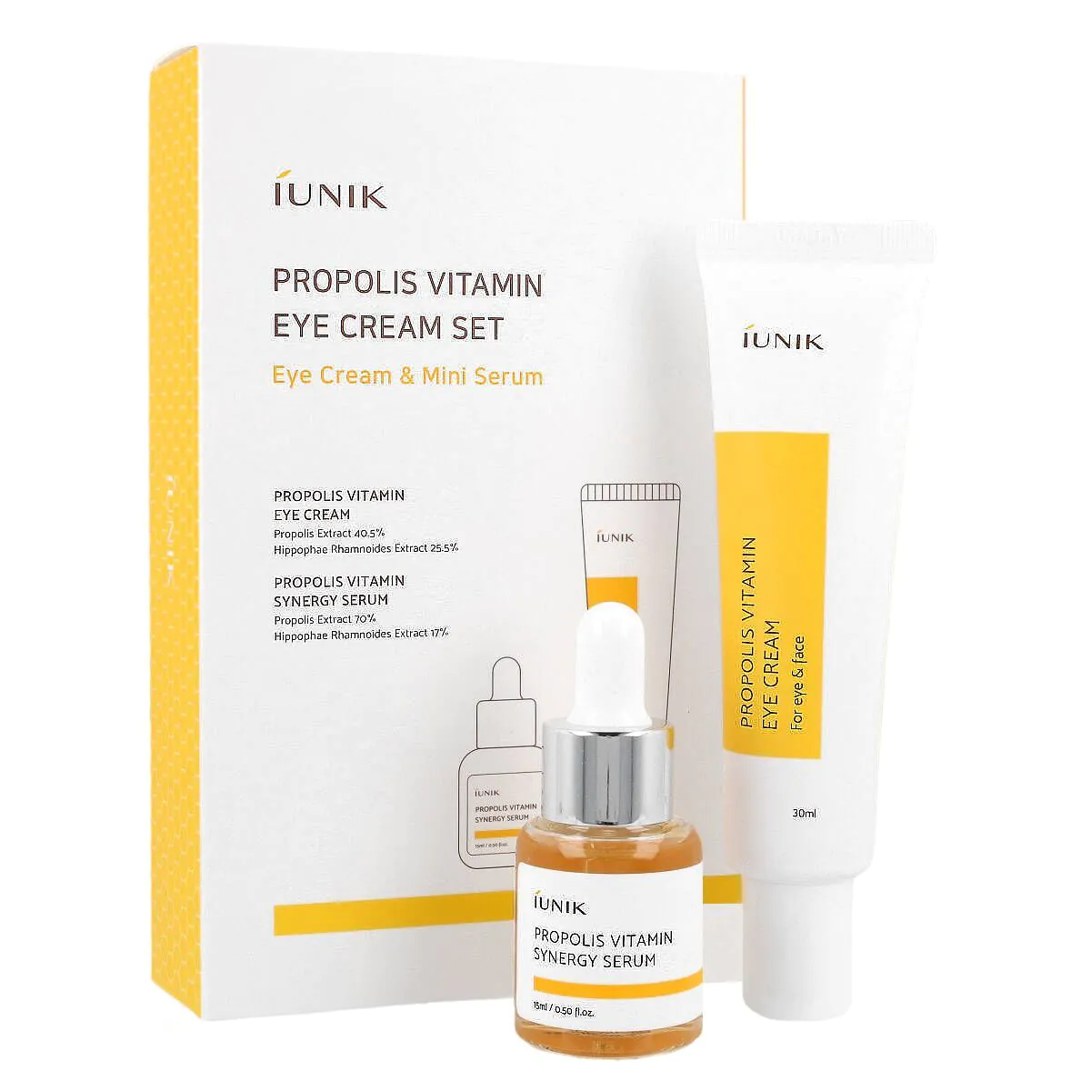 iUNIK Propolis Vitamin Øjencreme Sæt