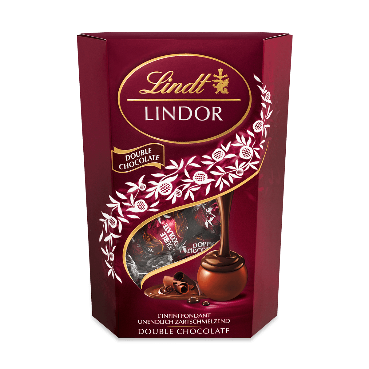 LINDOR Cornet Double Chocolate, 500g
