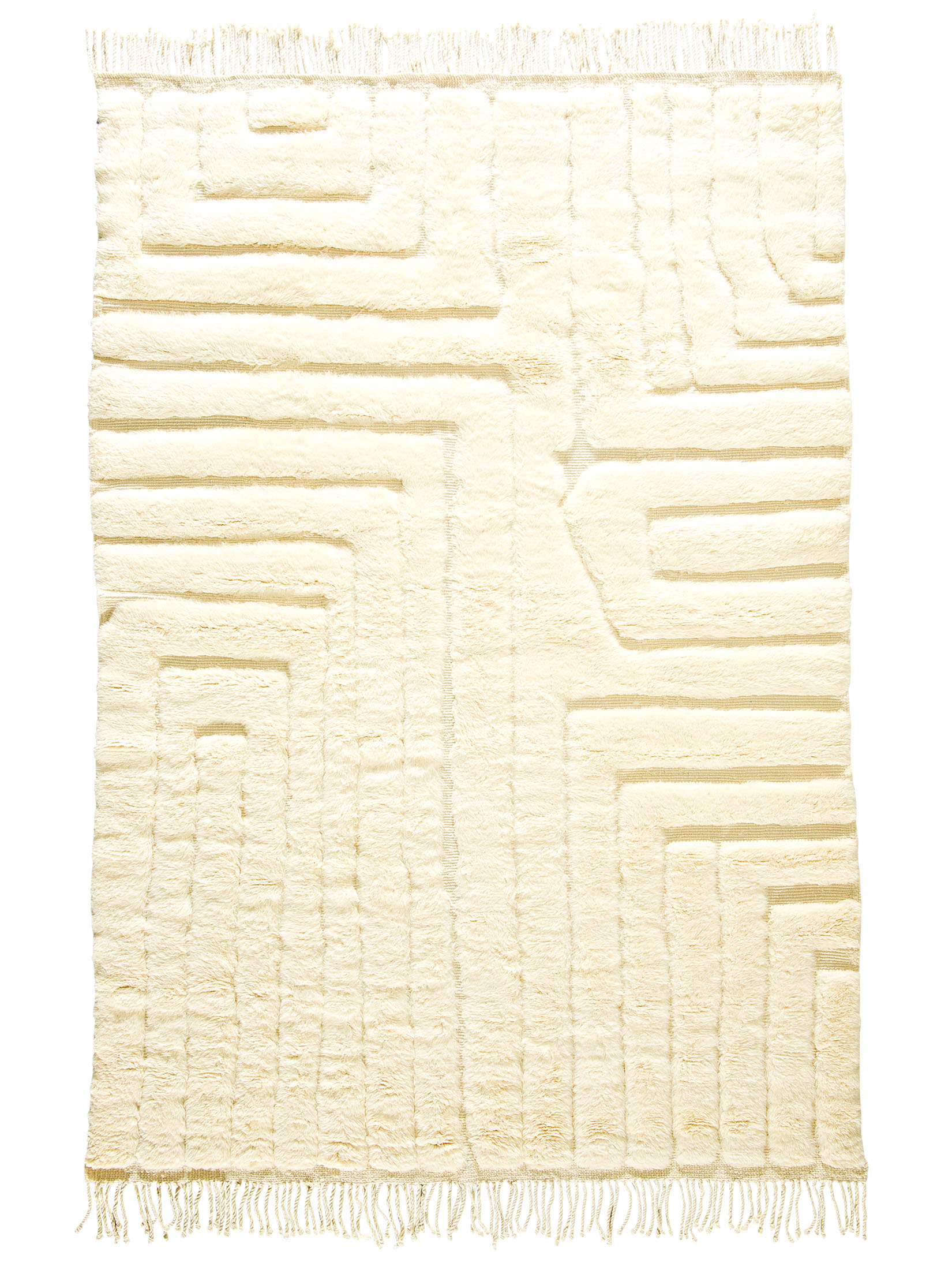 Beni Ourain ca. 205 x 300 cm, Unikat / Einzelstück