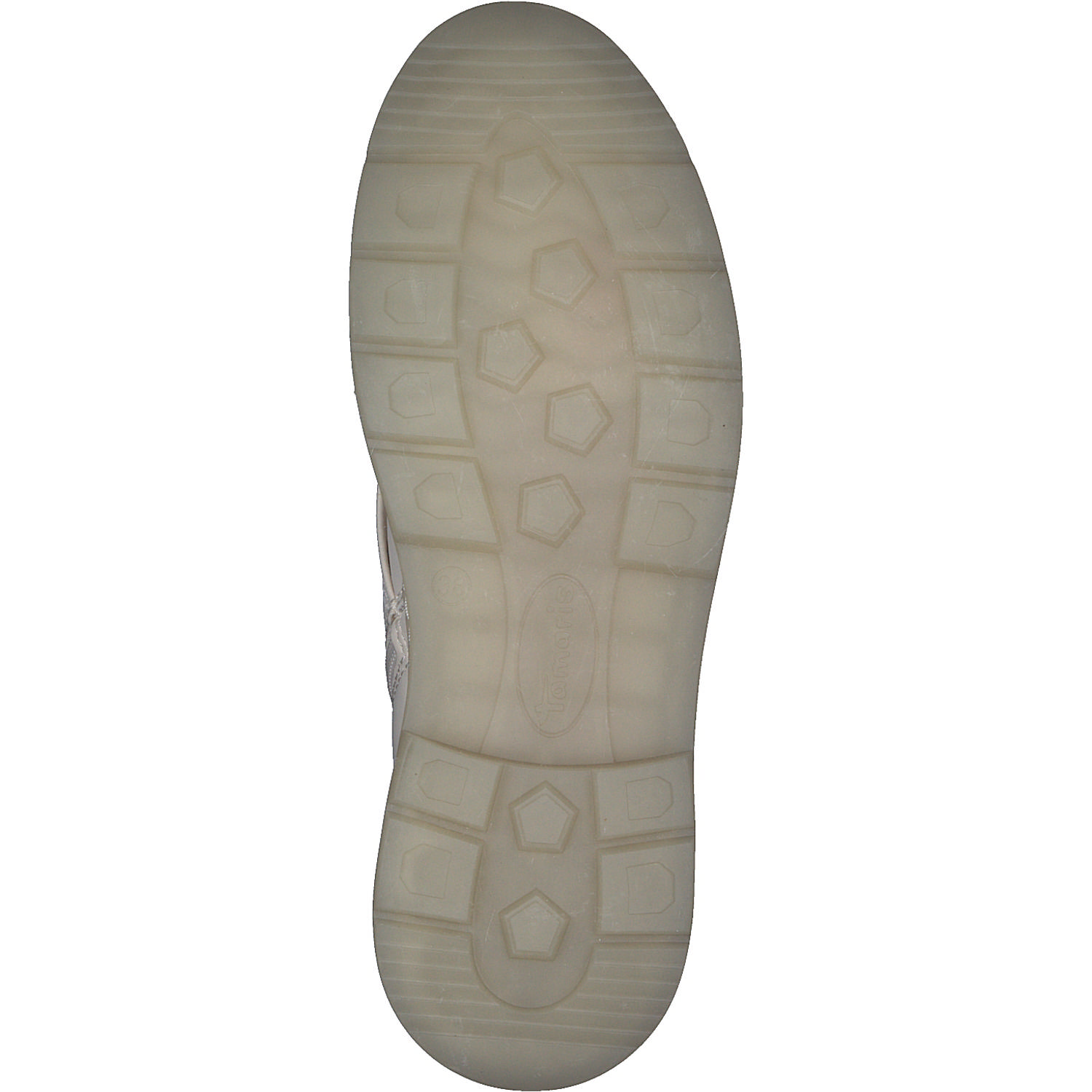 Tamaris 25210, Schnürstiefeletten, Damen, IVORY