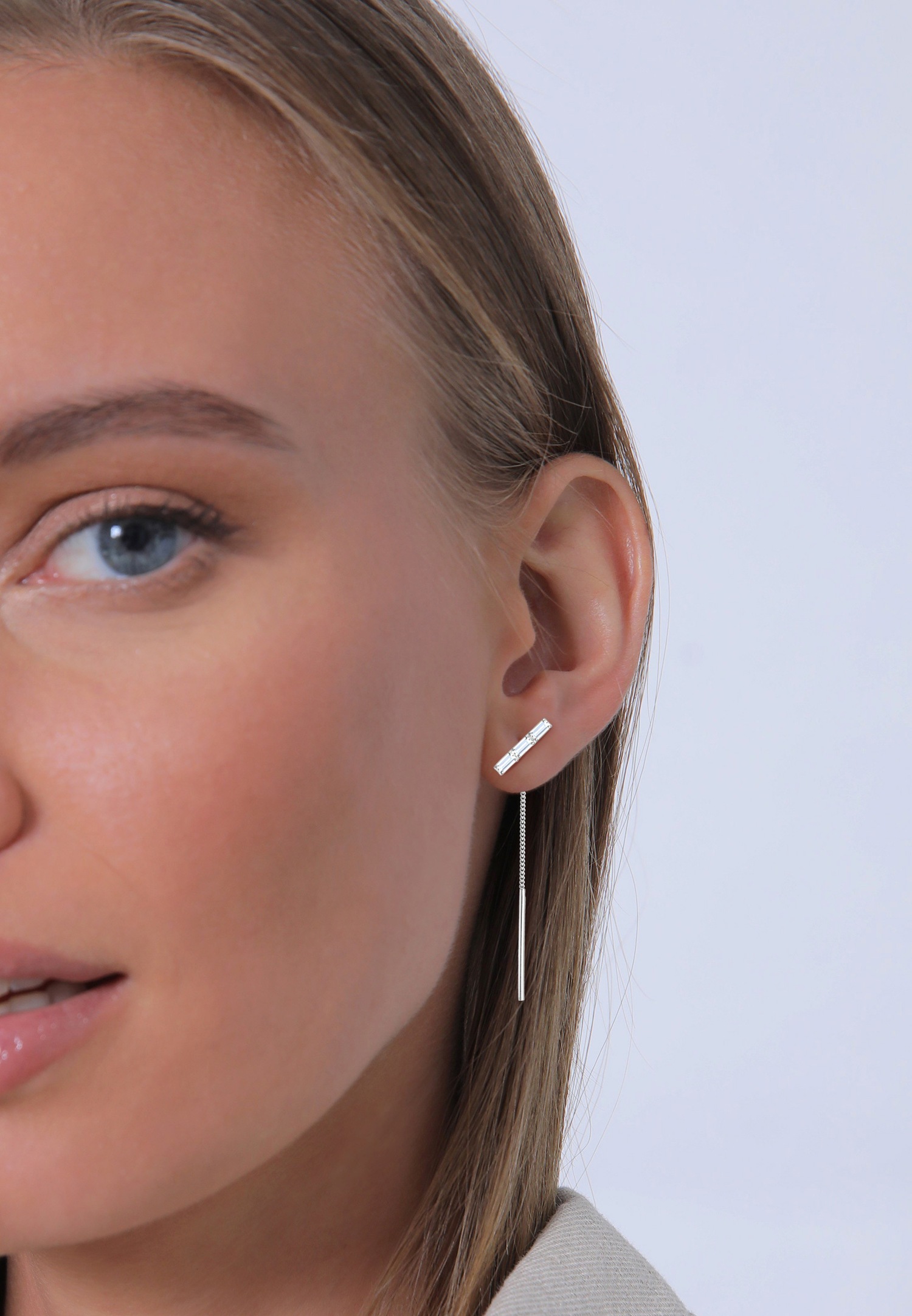 Elli PREMIUM női elegáns pillanatkép topáz kővel 925 sterling ezüstből