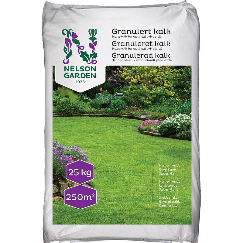 Green Viking Hagekalk 25 kg Granulert, Green Viking