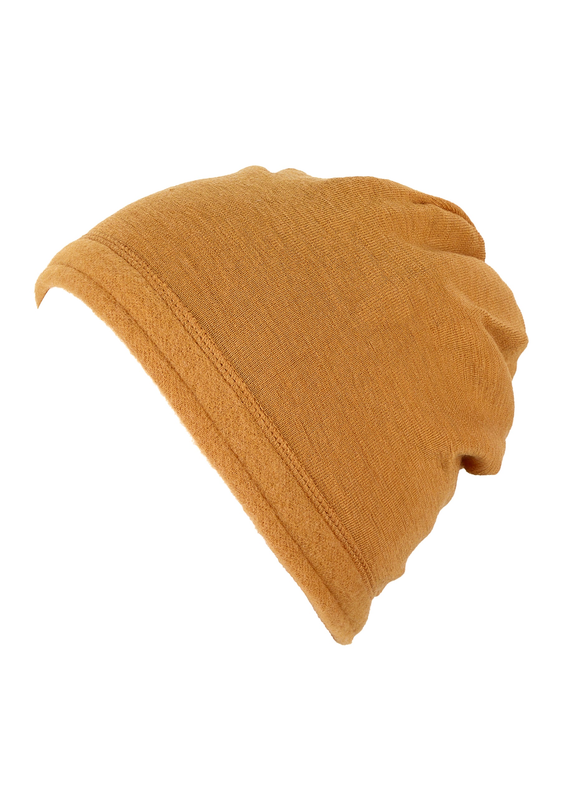 Slouch-Beanie aus Wolle (Merino) in 3 Farben