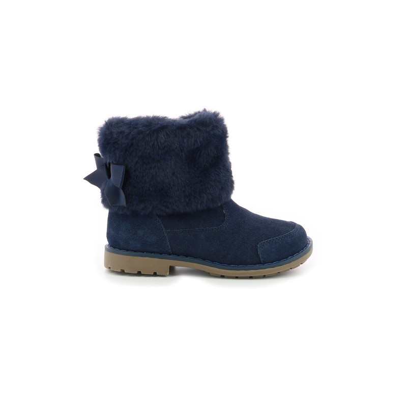 Boots cuir croute cuir Stelie