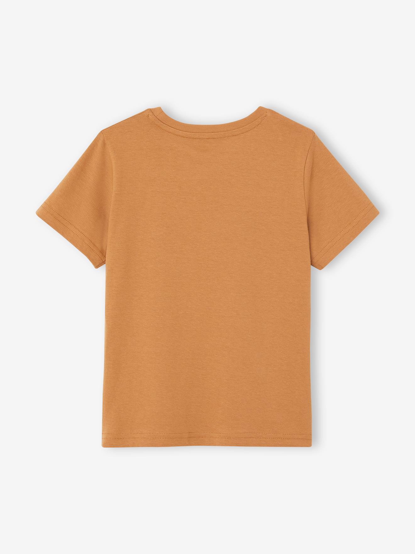 Vertbaudet 3er-Pack Jungen T-Shirts BASIC Oeko-Tex - cappuccino