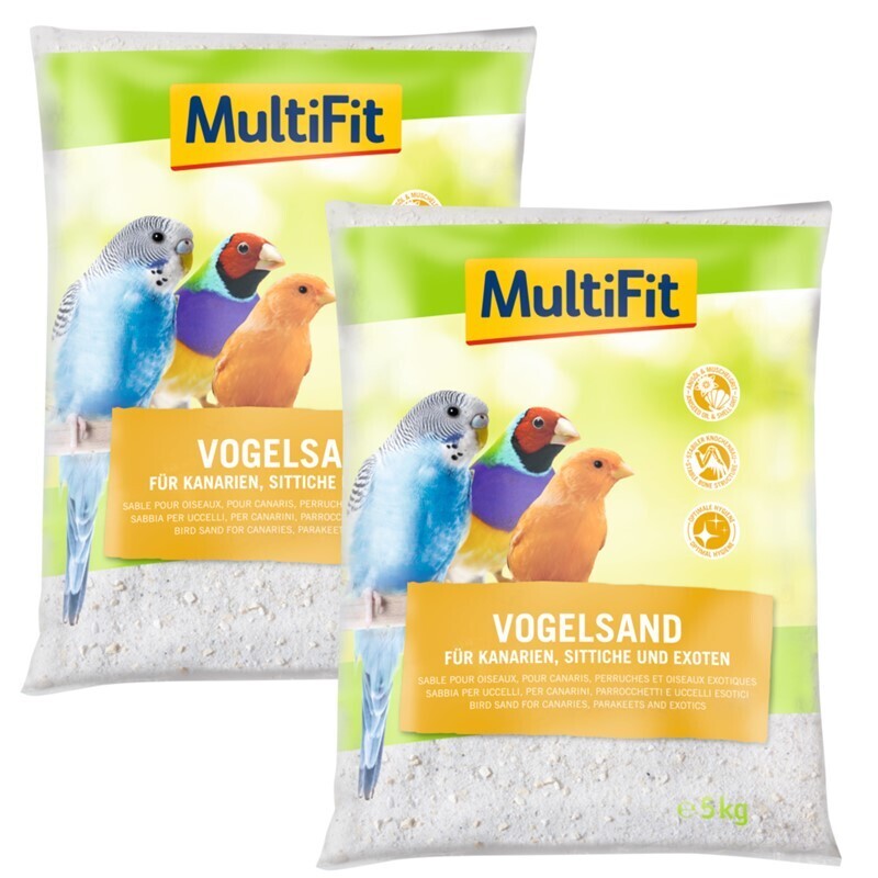 MultiFit Pflege & Hygiene MultiFit Vogelsand 2x5 kg