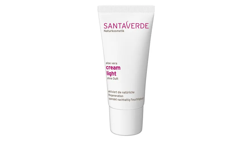 Santaverde cream light ohne Duft 30 ml