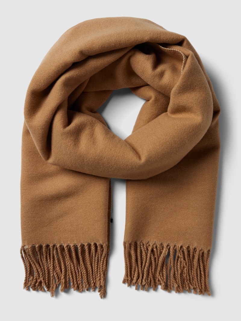 Schal mit Ausfransungen in offwhite