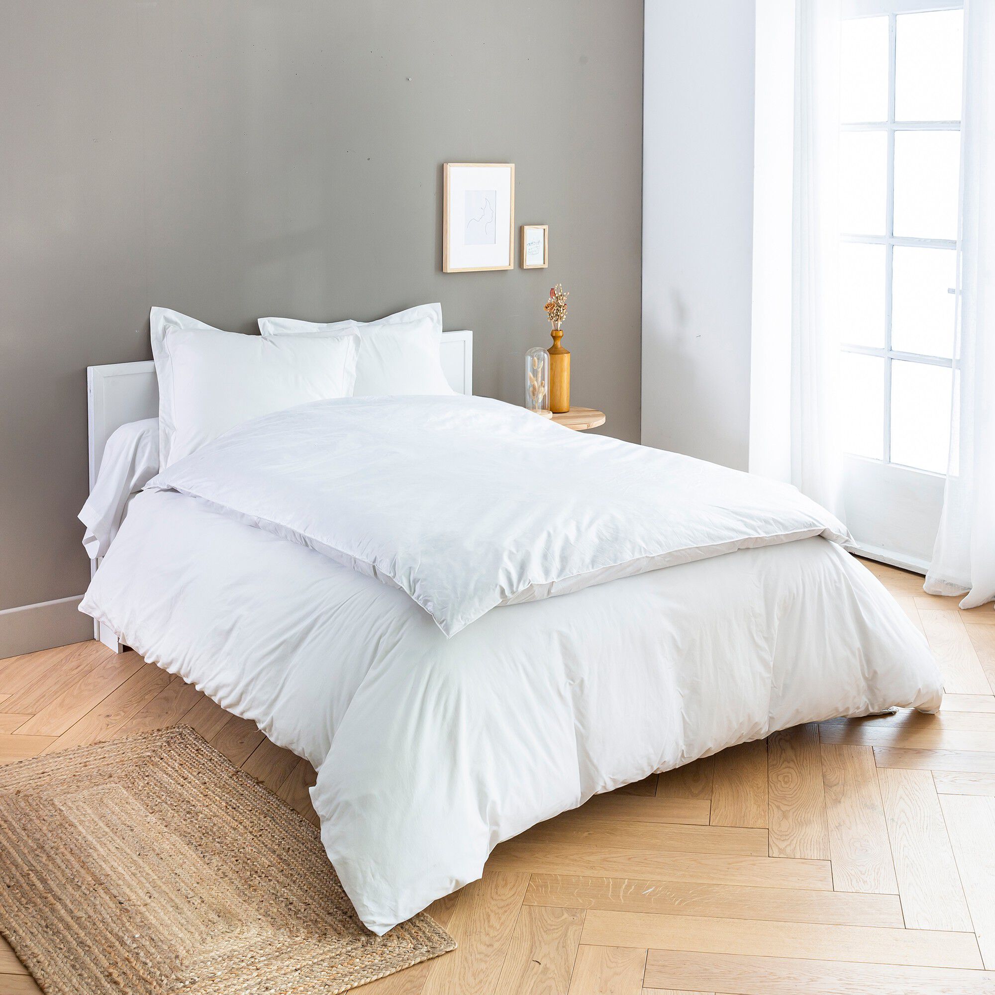 Édredon naturel duvet et plumettes qualité prestige