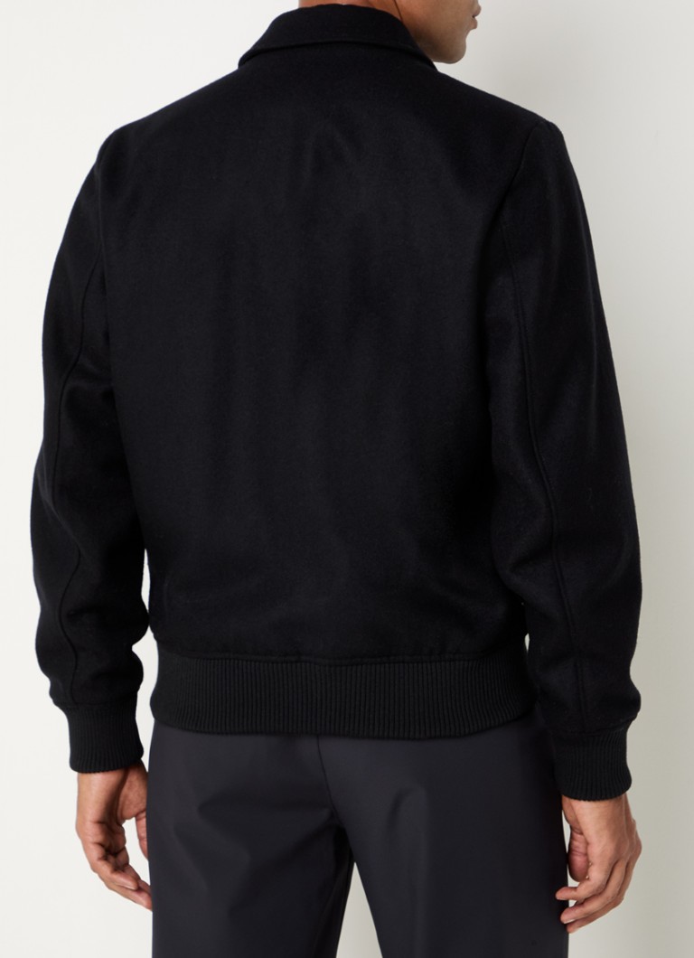 Μπουφάν Les Deux Rhett Wool Blend Lapel Baseball