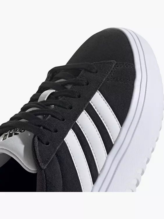 adidas Platform Leder Sneaker GRAND COURT PLATFORM SUEDE