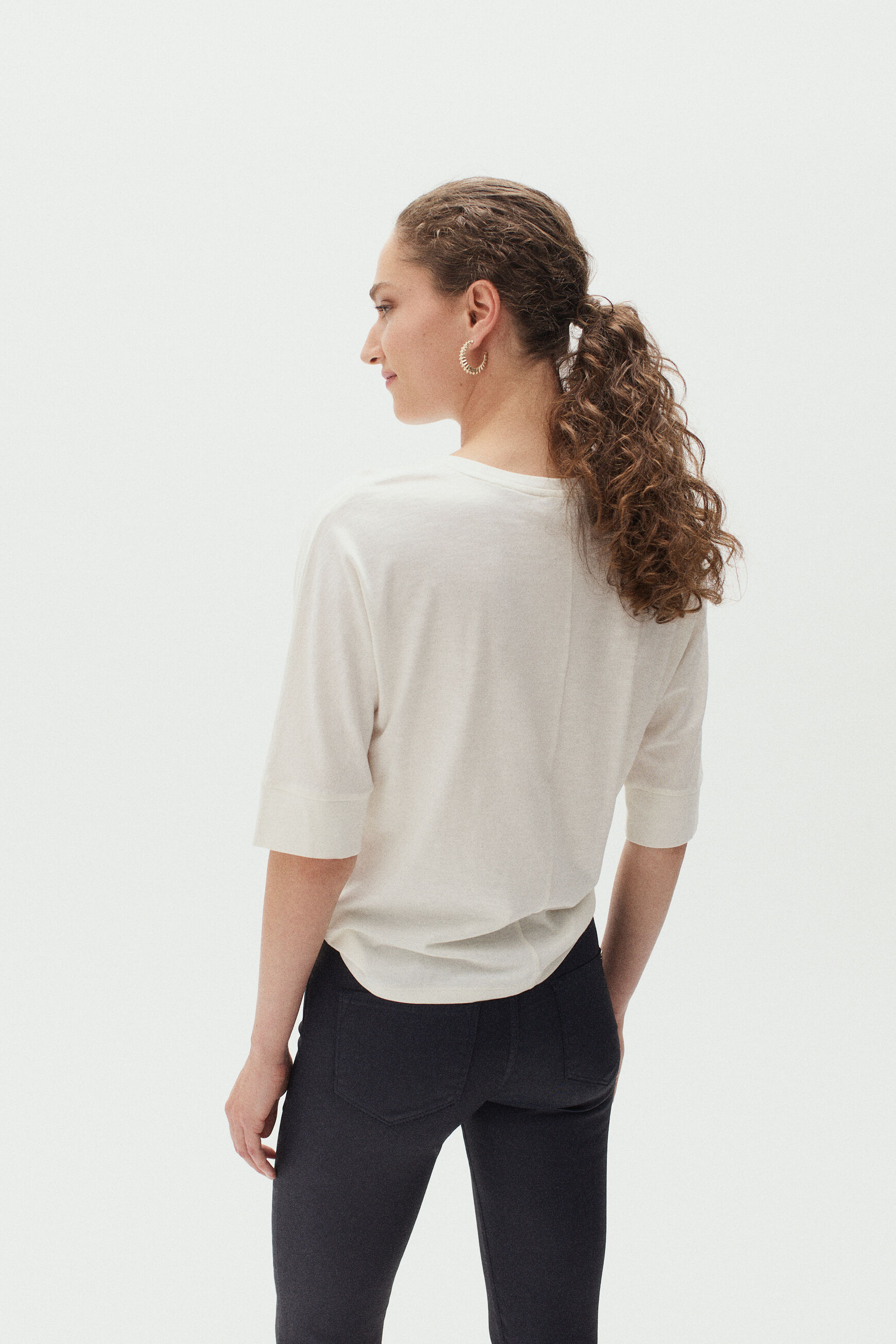 t-shirt susan ivoire femme