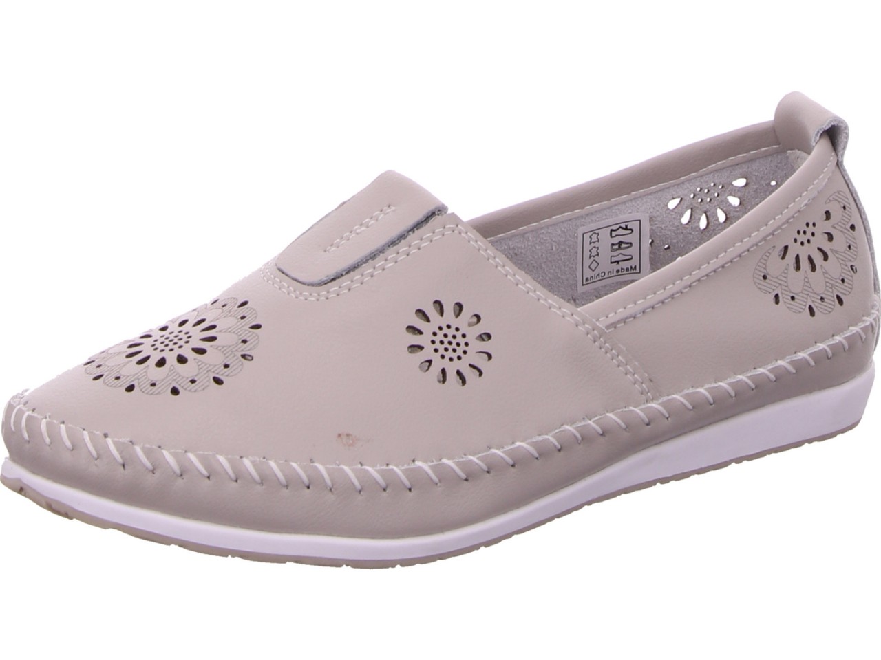 DIVERSE Sportliche Slipper grau