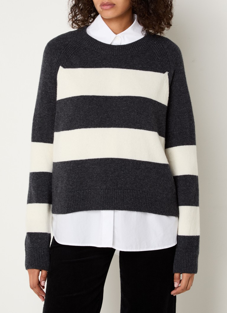 ARMEDANGELS Diliriaa Feinstrickpullover aus Wolle mit Streifenmuster