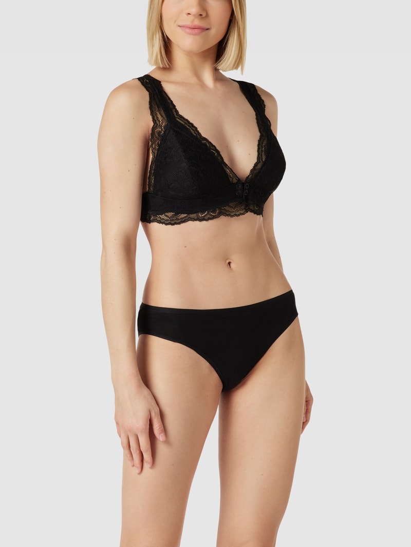 Still-BH mit Häkelspitze Modell 'NEWSENIA LACE BRA' im 2er-Pack in lila