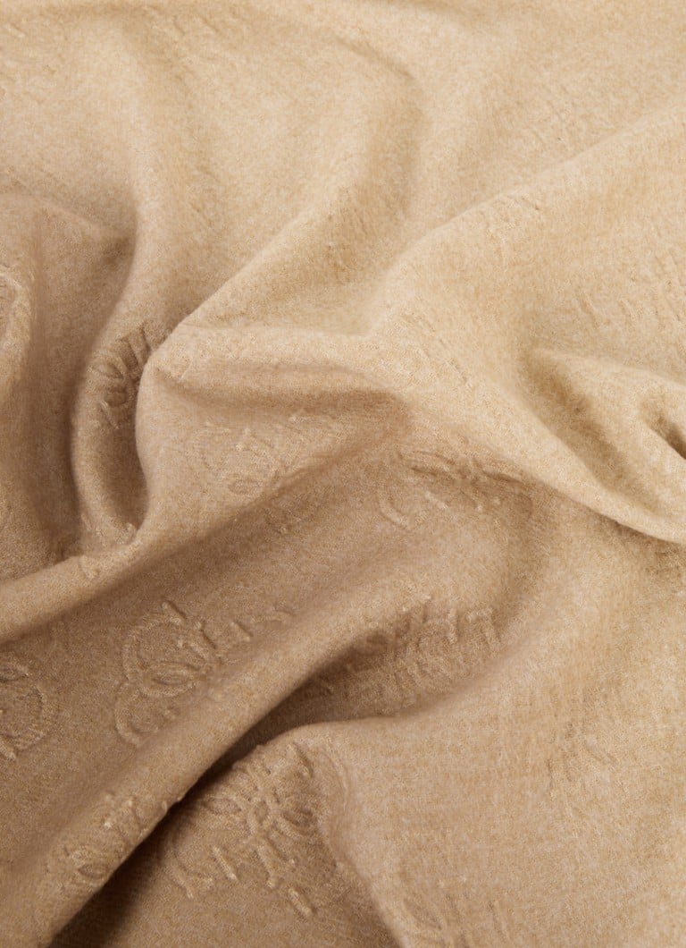 Eșarfă GUESS cu logo imprimat, 180 x 65 cm