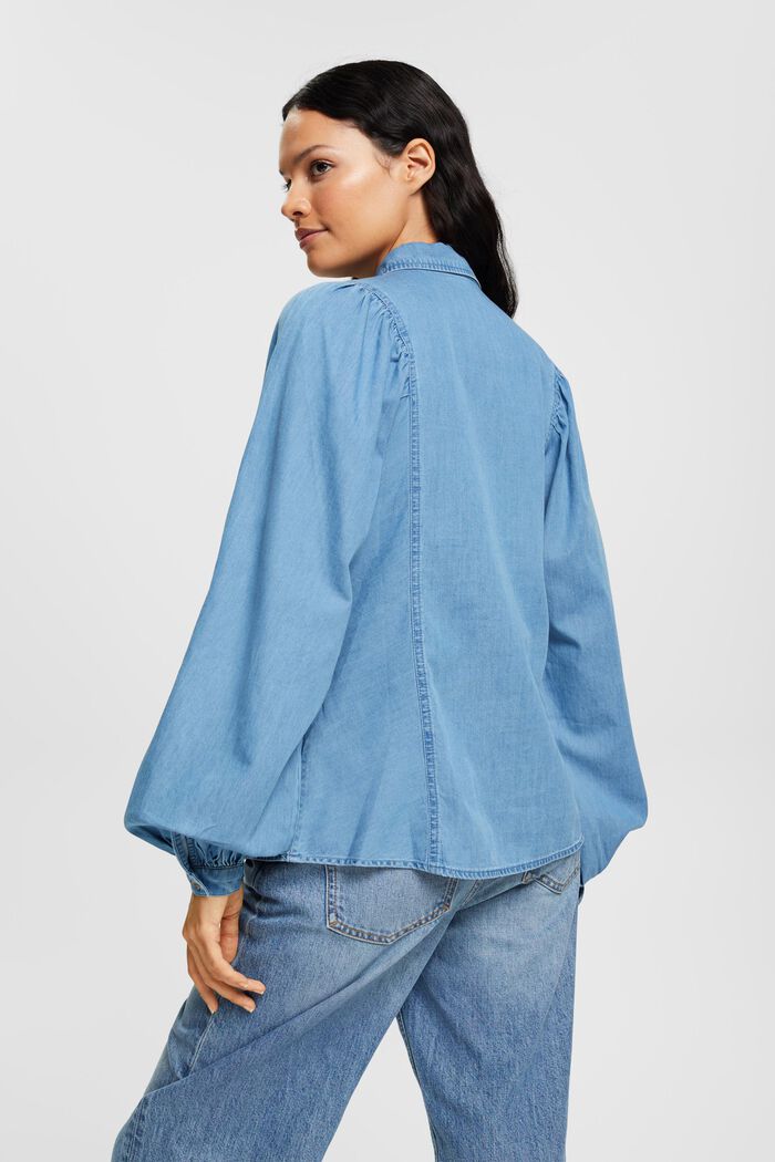 Jeansbluse aus Denim