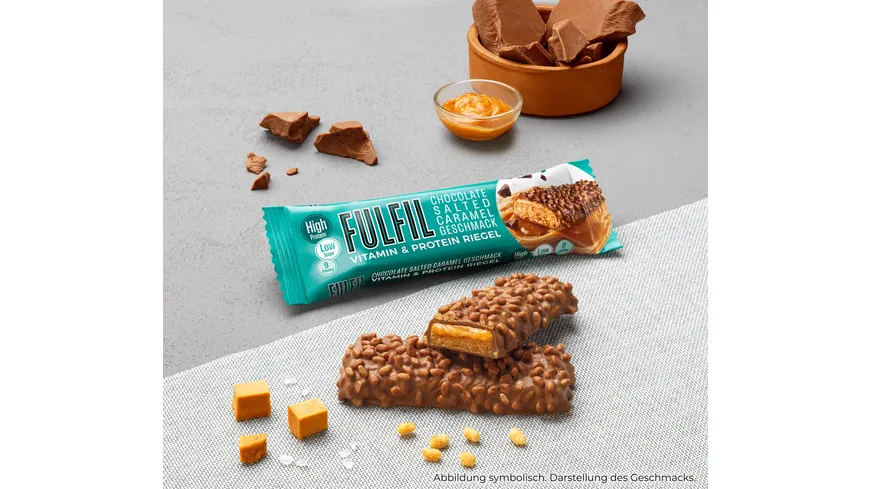FULFIL Vitamin- und Protein-Riegel Chocolate Salted Caramel Geschmack 55 g