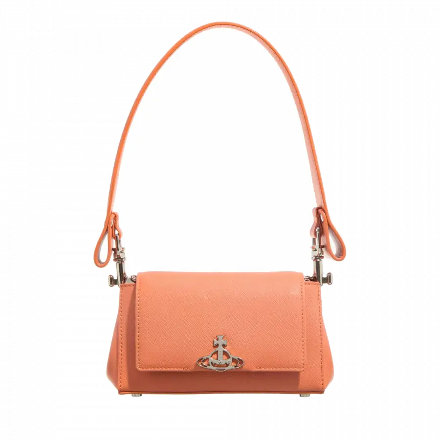 Vivienne Westwood - Vivienne Westwood Handle Bags Kunstleder Orange - orange