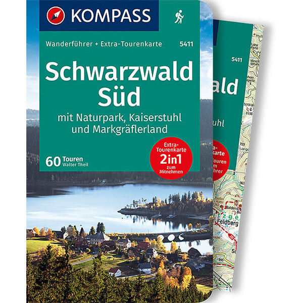 KOMPASS WANDERFÜHRER SCHWARZWALD SÜD MIT NATURPARK
