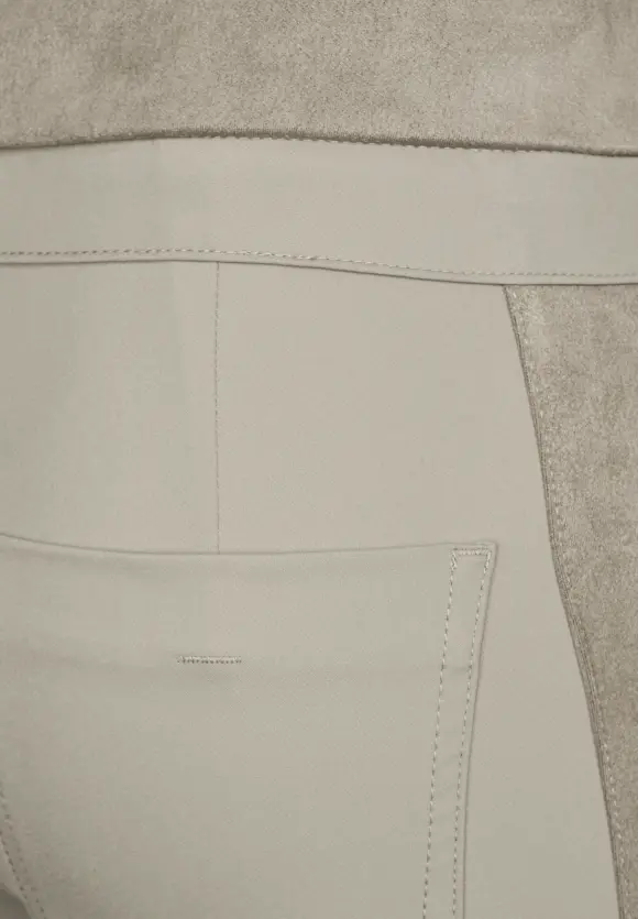 Street One Skinny Fit Materialmix Hose