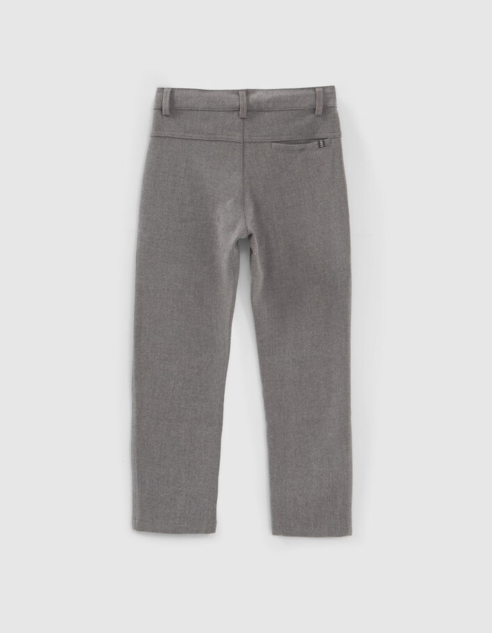 Pantalon LOOSE gris poches battle garçon