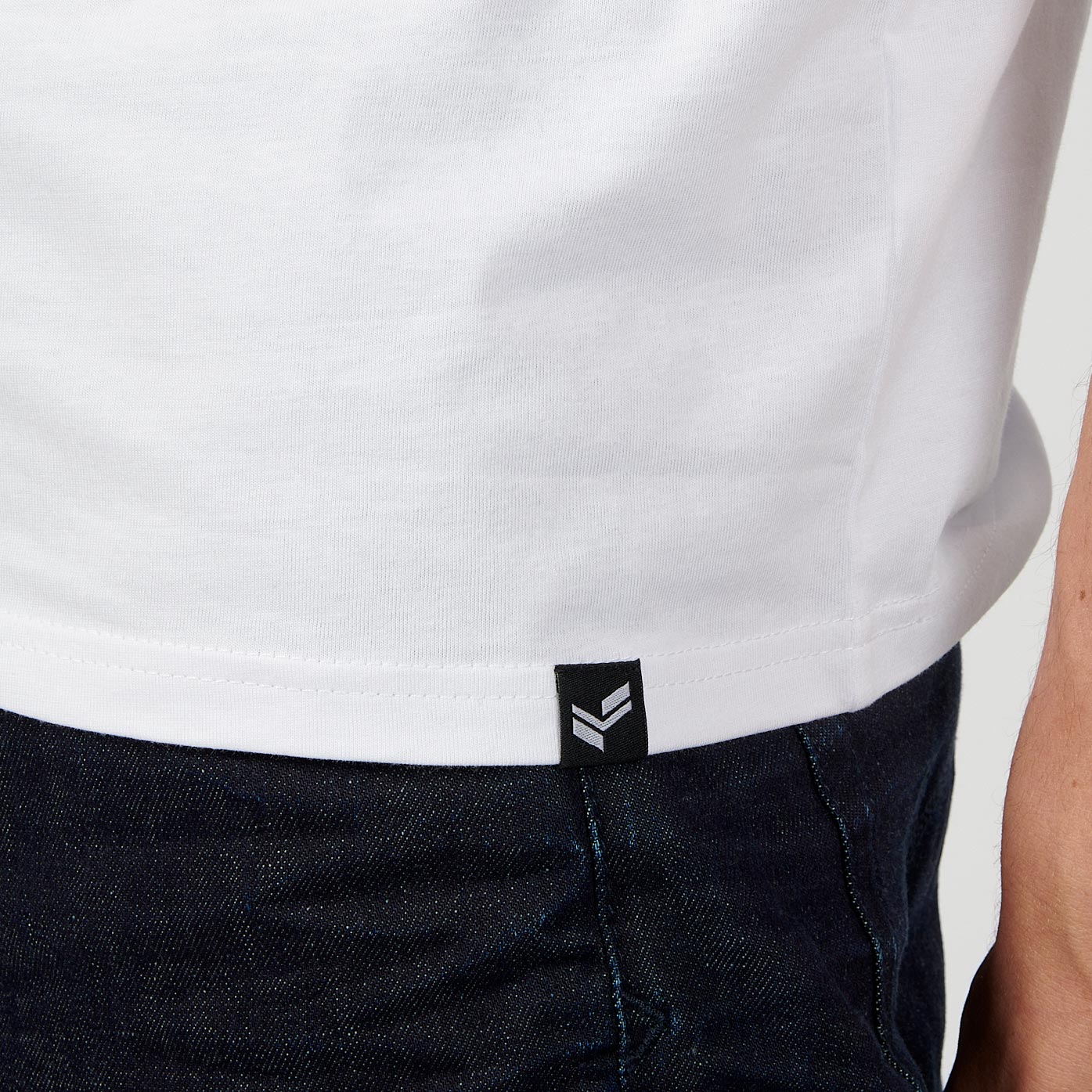 NAINT  T-shirt blanc homme 100% coton