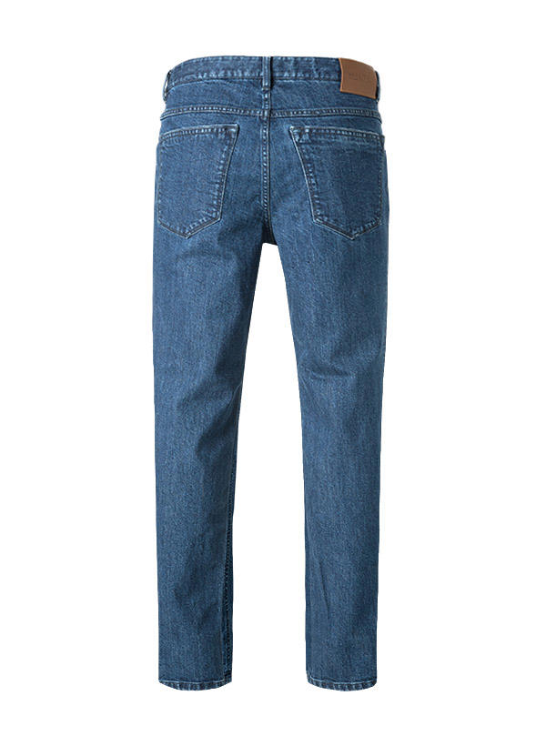 HILTL, Jeans Parker, Regular Fit, Baumwol-Stretch, mittelblau