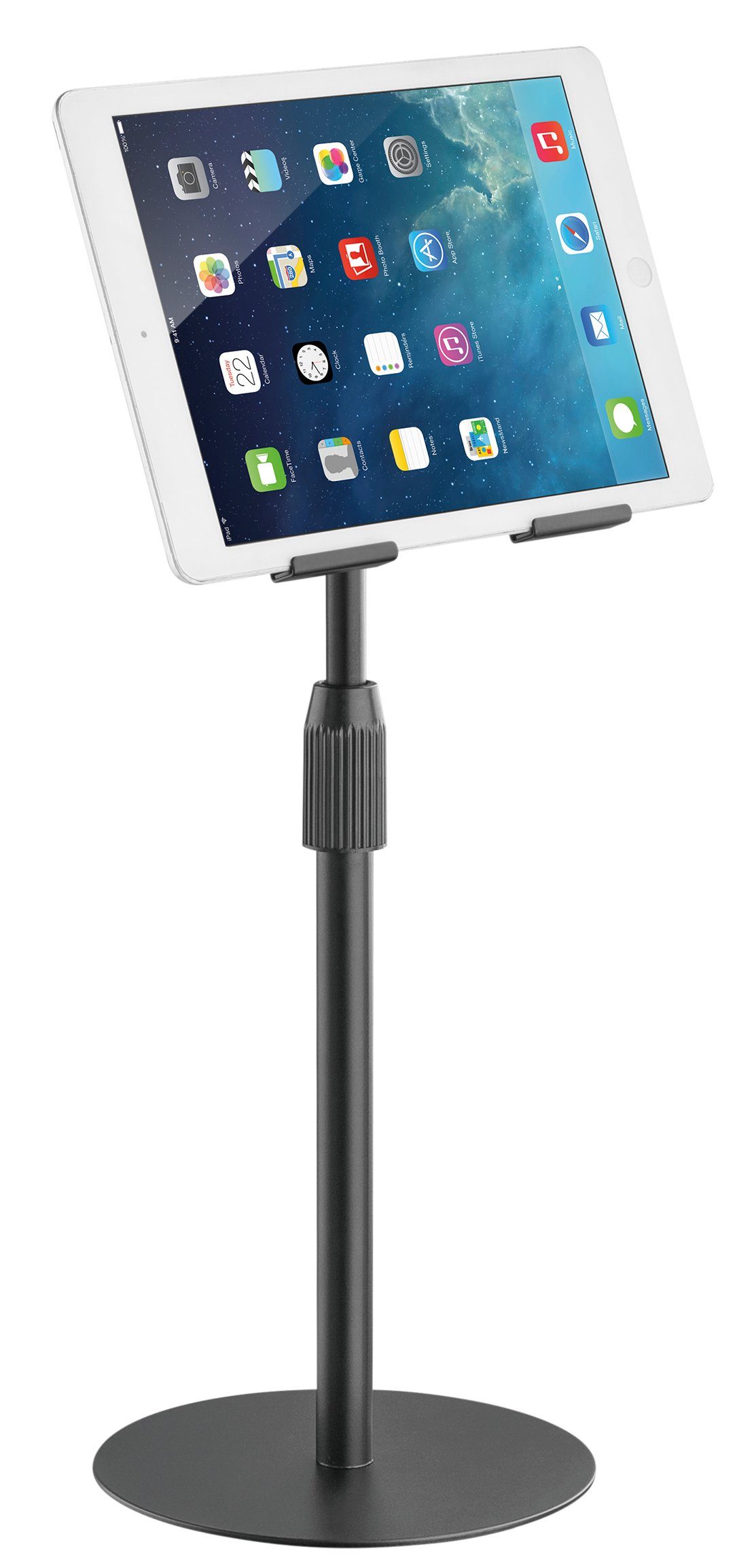my wall HT31L Tablet-Halterung, (Packung, 1-Teilig, Höhenverstellbarer Tischständer für Tablets und Smartphones)