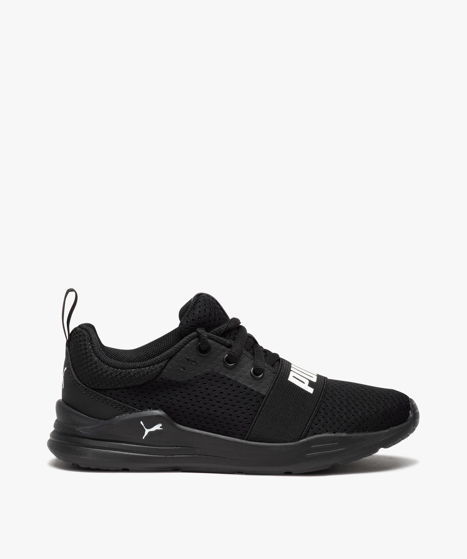 Baskets Garçon running unies extra légères – Puma Wired... noir | GEMO