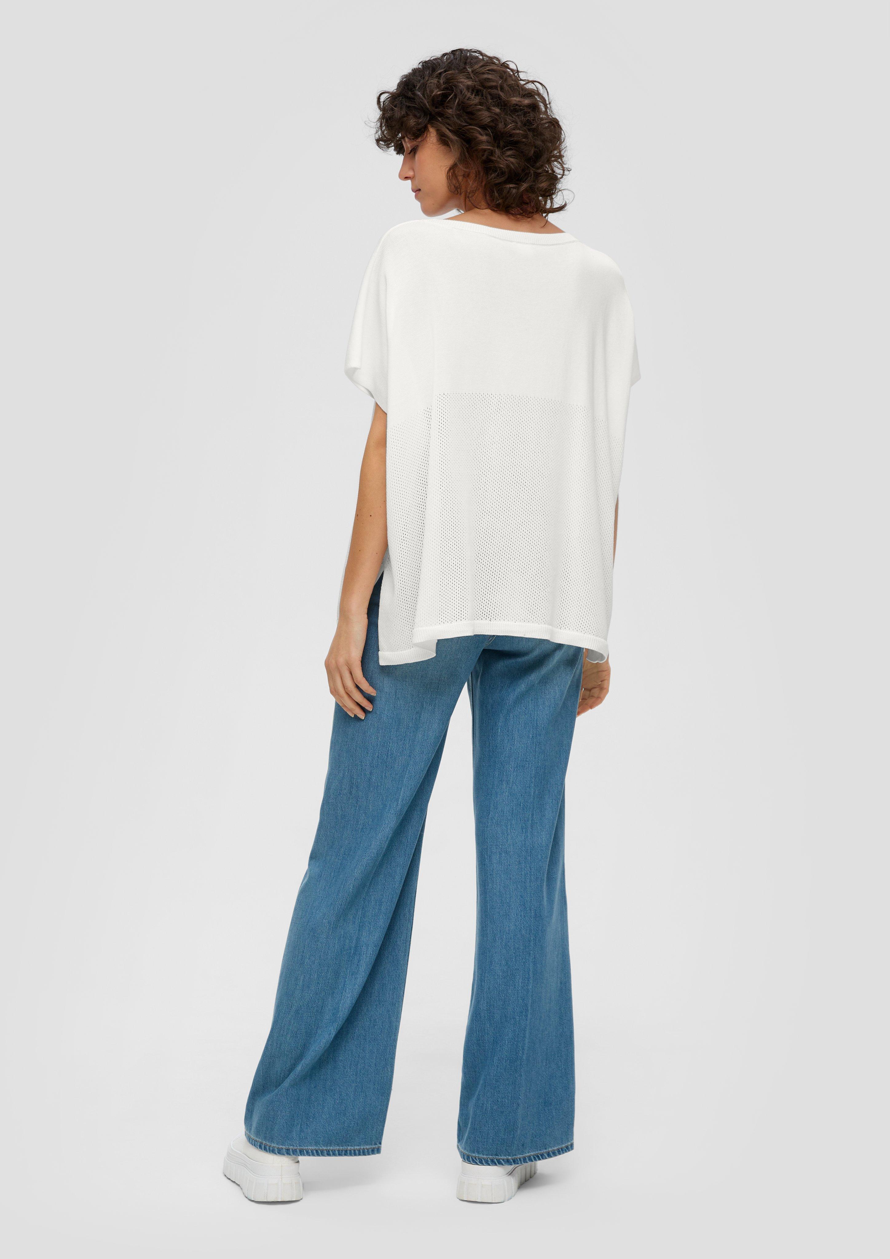 Poncho aus Viskosemix  2144495-0210