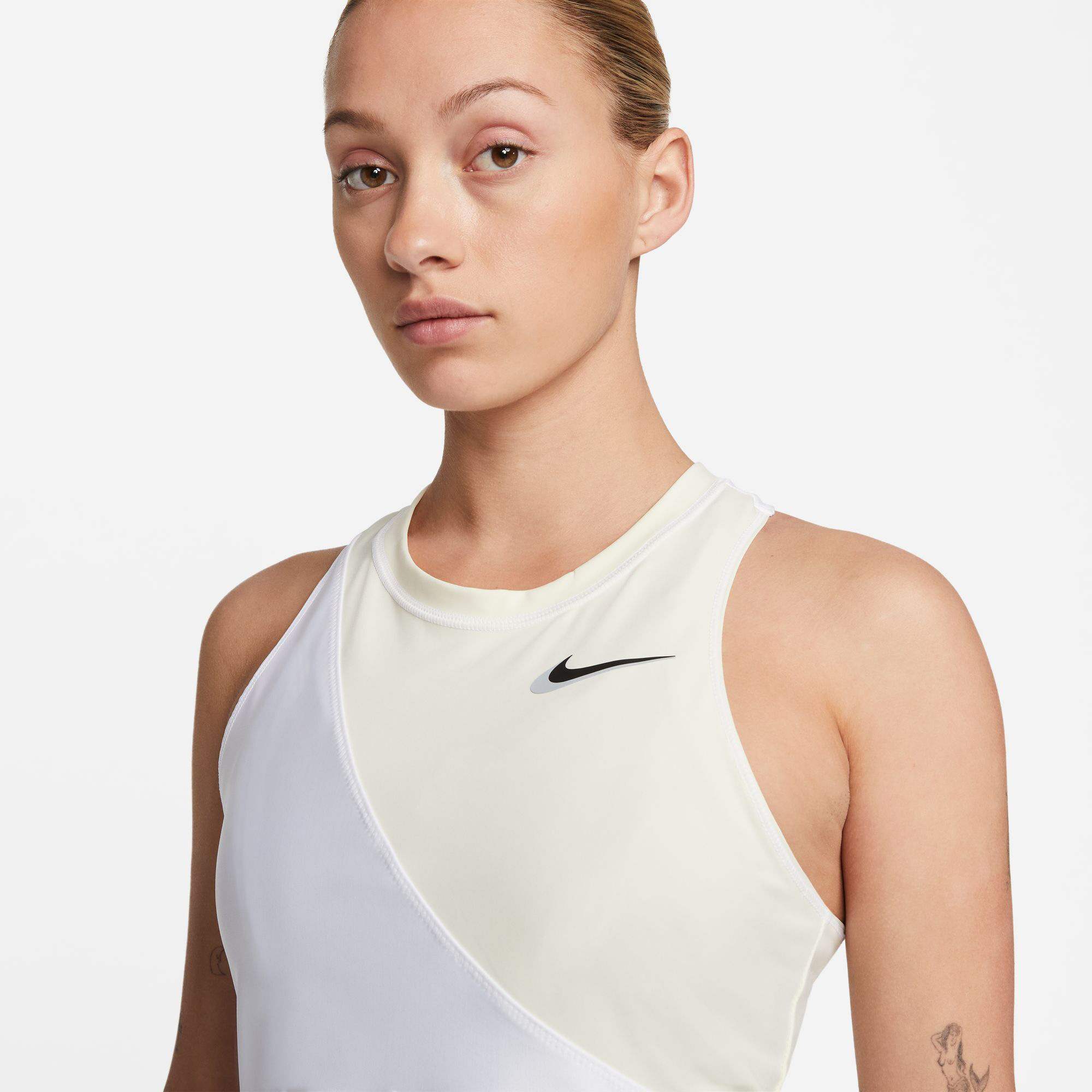 Court Dri-Fit Slam NT PS Tank-Top Damen - Creme, Weiß