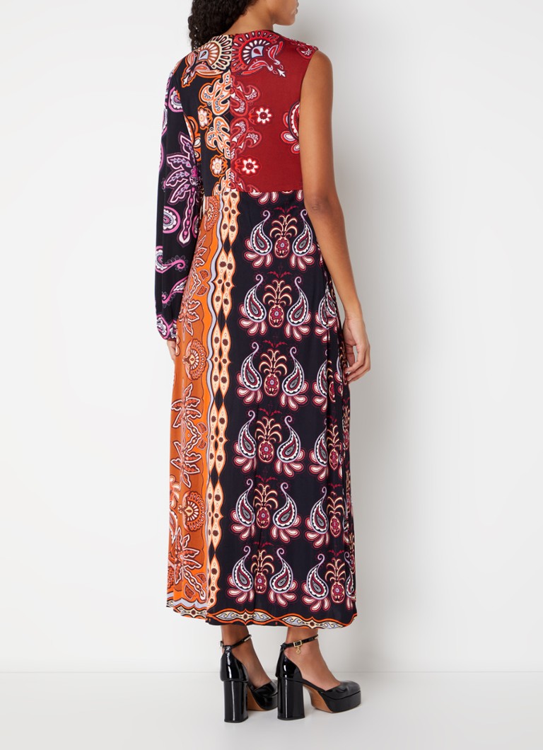 Rochie maxi asimetrică Farm Rio cu crăpături