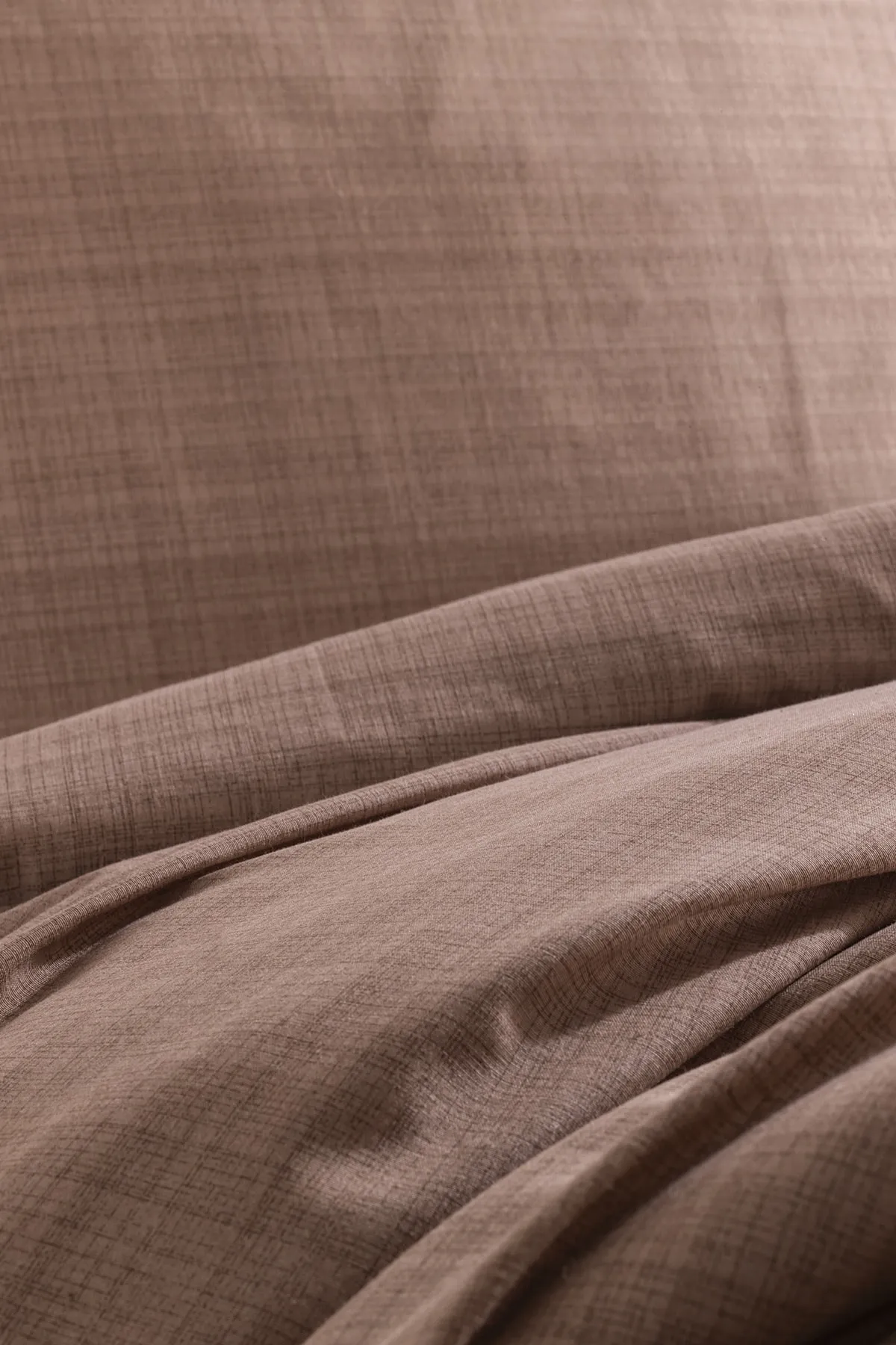 Çeyiz Diyarı  Bettwäsche Einzelbett - Braun - Unifarben
