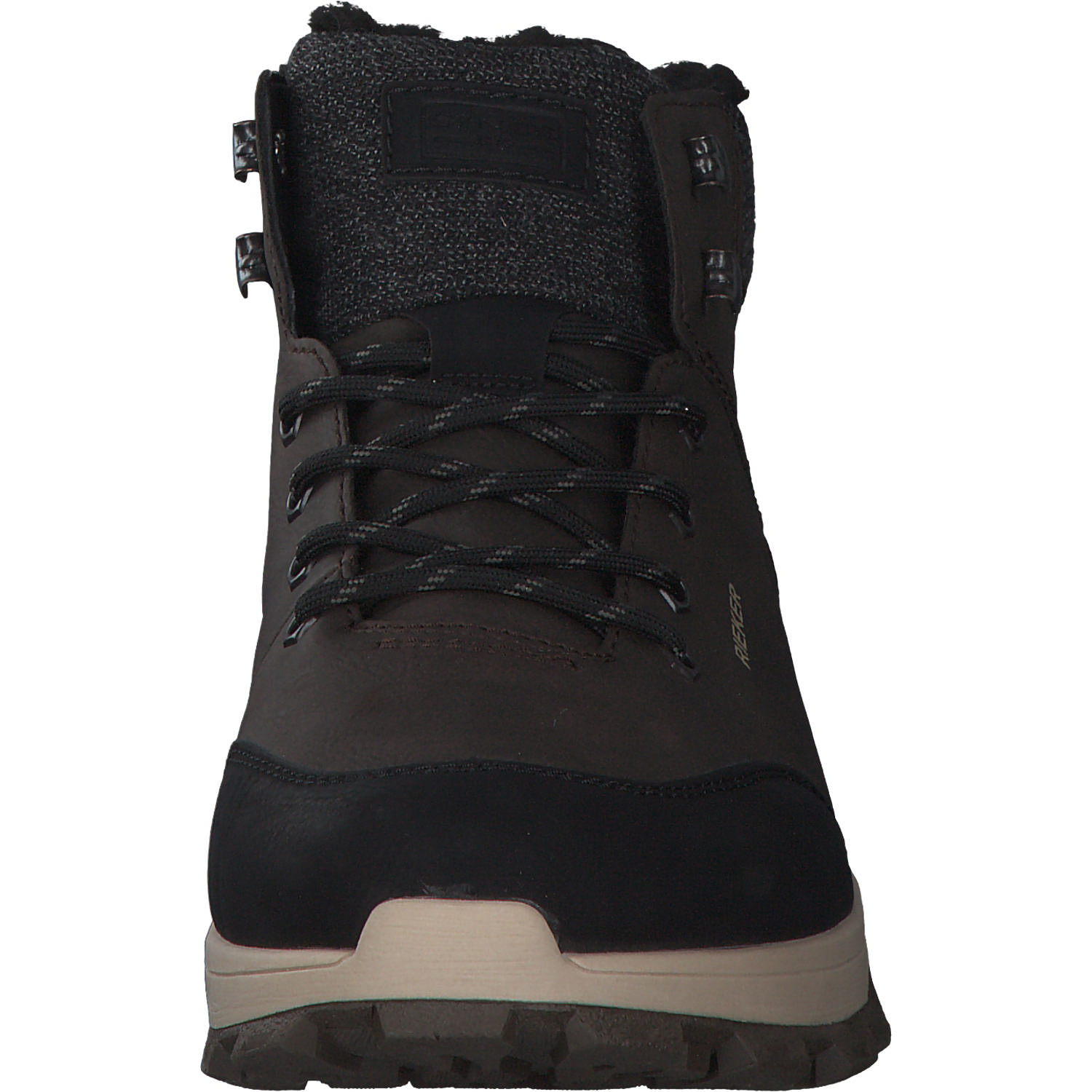 Rieker 35534, Winterstiefeletten, Herren, Schwarz/Grau