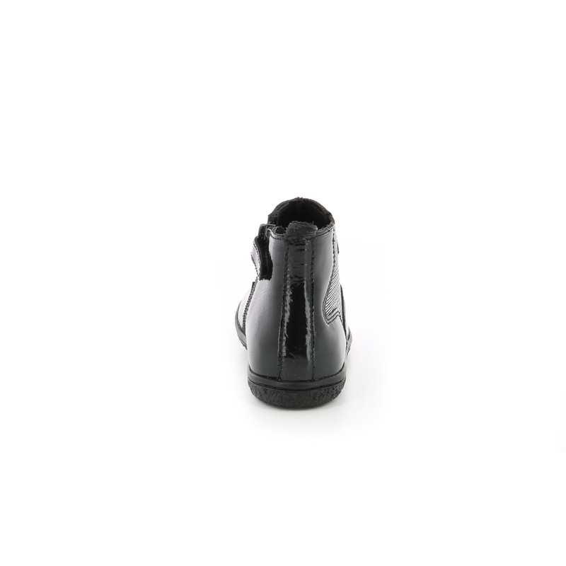 Boots cuir Vermillon
