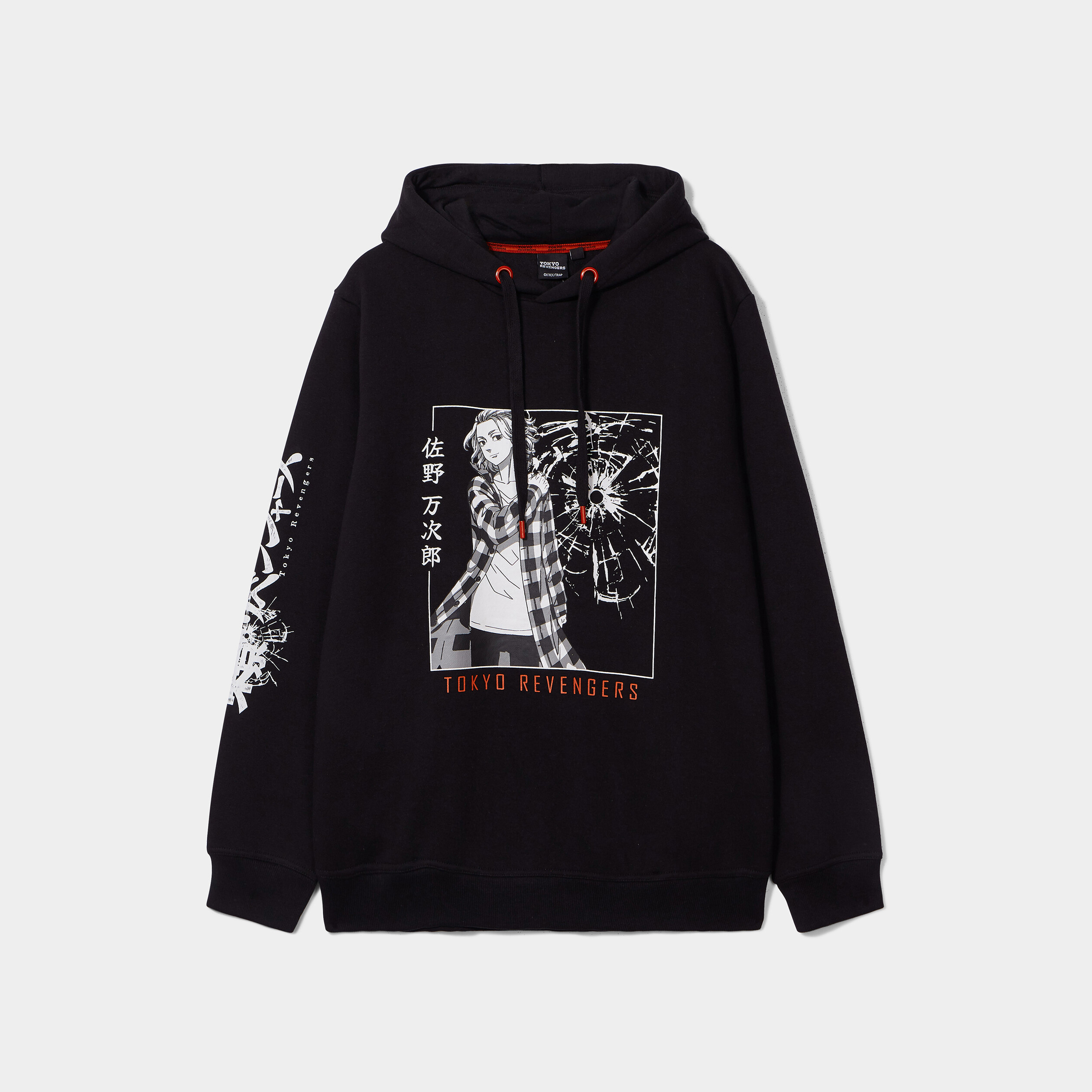 Sweat à capuche hoodie Tokyo Revengers noir homme | La Halle