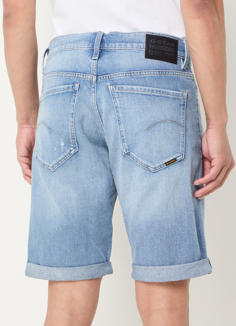 G-Star RAW Mosa straight fit denim shorts in organic cotton blend