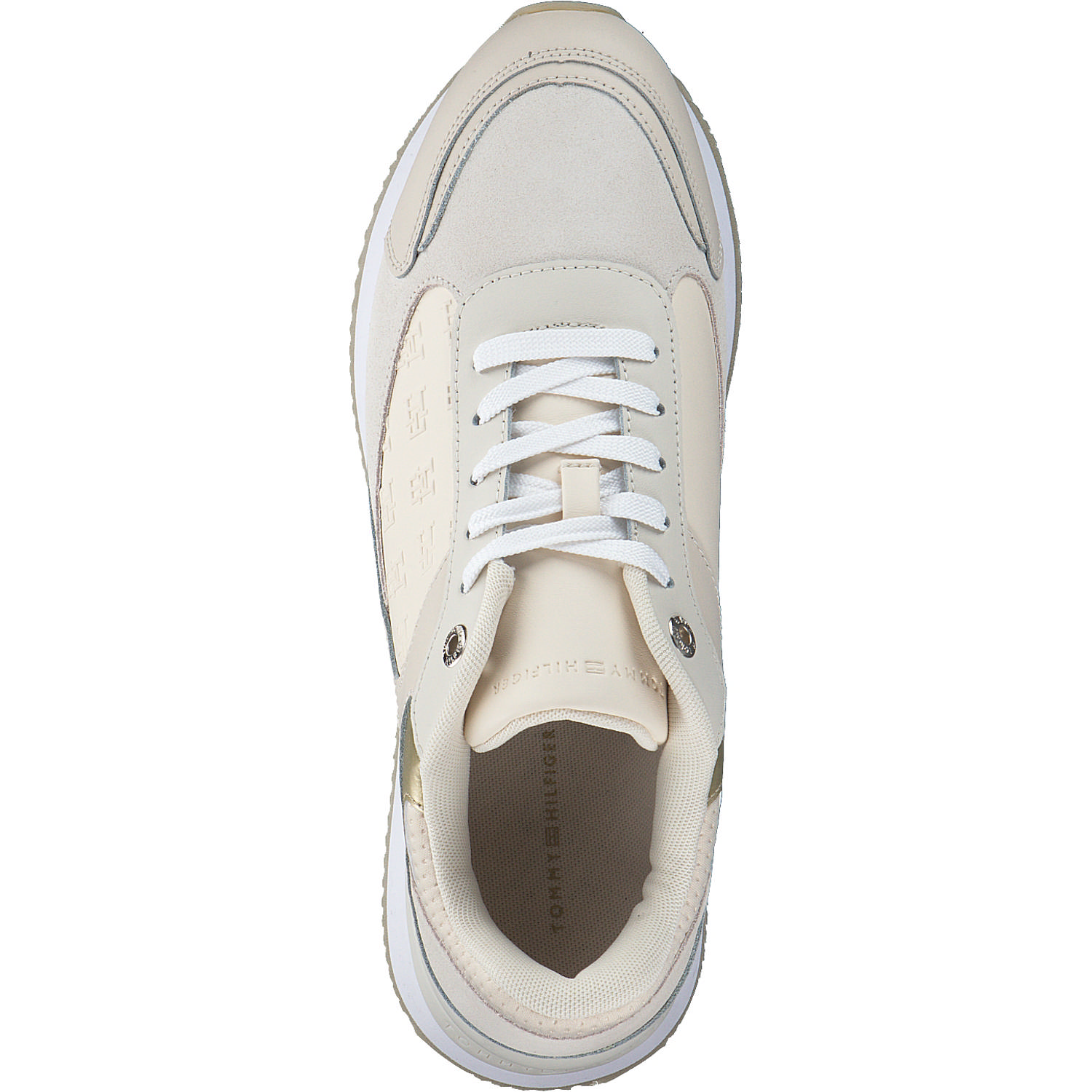 Tommy Hilfiger FW0FW07384, Schnürschuhe, Damen, Beige