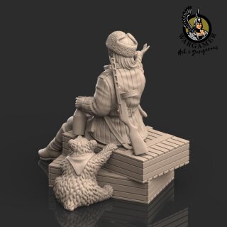 Marusha from the Red Army (54 mm)